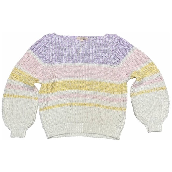 Sezane - Vivien La Maille Pastel Multicoloured Sweater - Picture 5 of 15